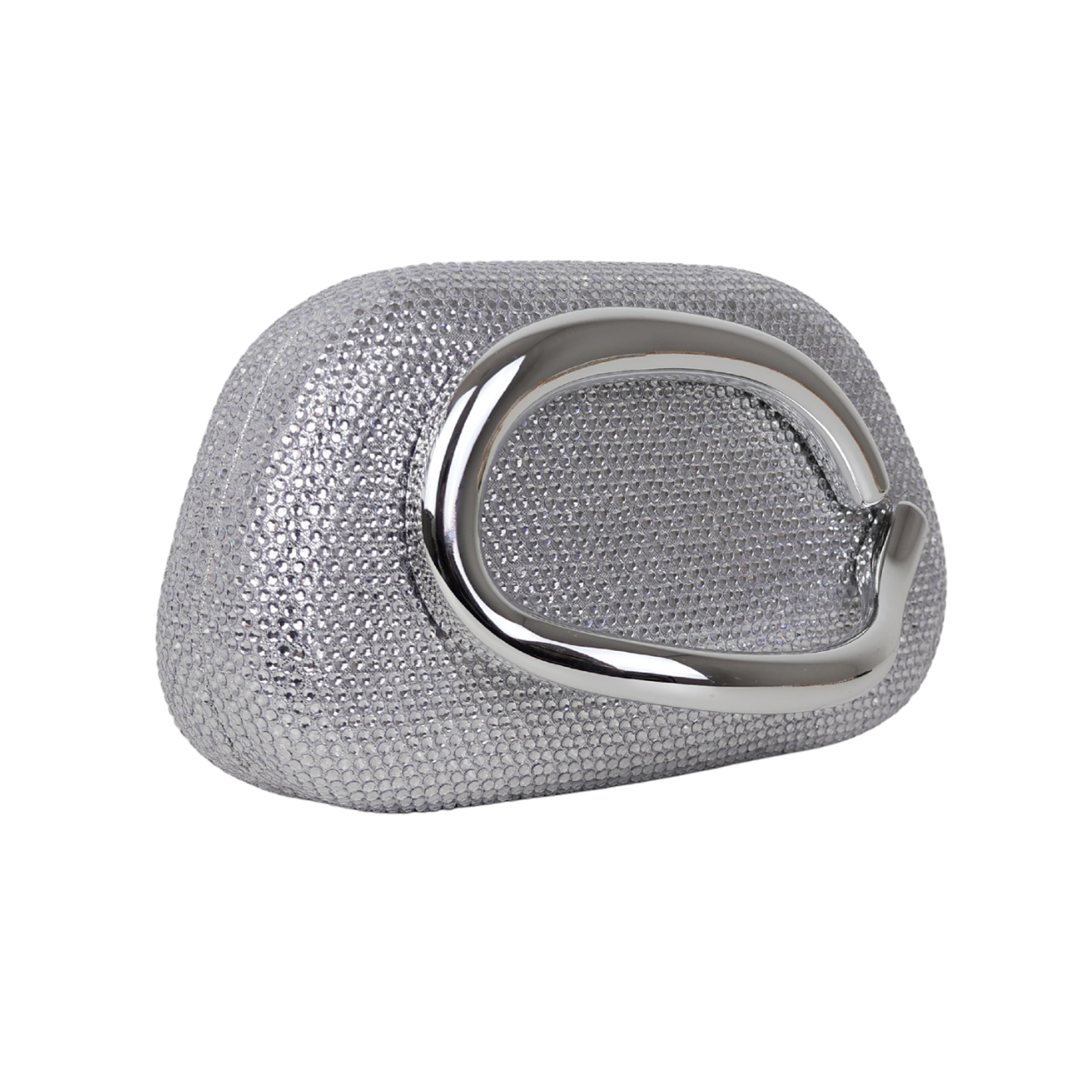 Bolsa Festa Clutch Strass Prata - ReUse