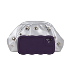 Bolsa de Festa Pouch Courvin Prata