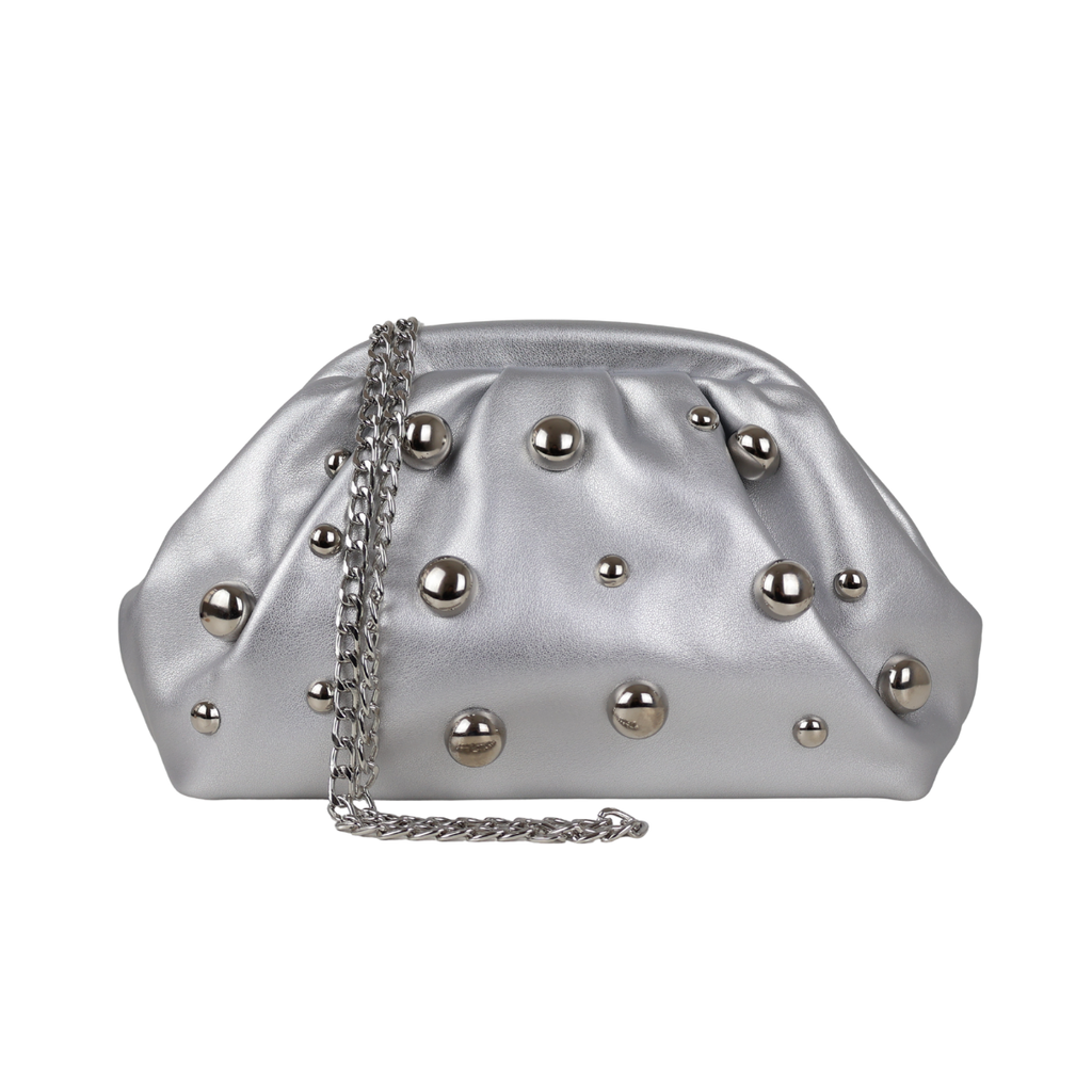 Bolsa de Festa Pouch Courvin Prata