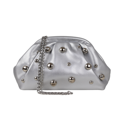 Bolsa de Festa Pouch Courvin Prata