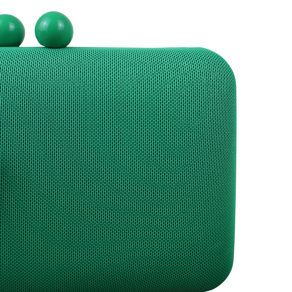 Bolsa Clutch Festa Tecido Verde