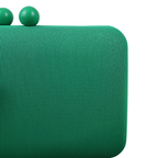 Bolsa Clutch Festa Tecido Verde