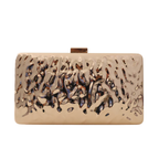 Bolsa de Festa Clutch Metalizada Dourada