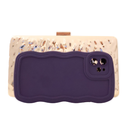 Bolsa de Festa Clutch Metalizada Dourada