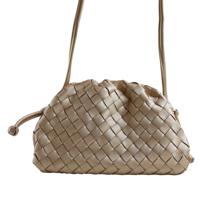 Bolsa Festa Pouch Courvin Dourada