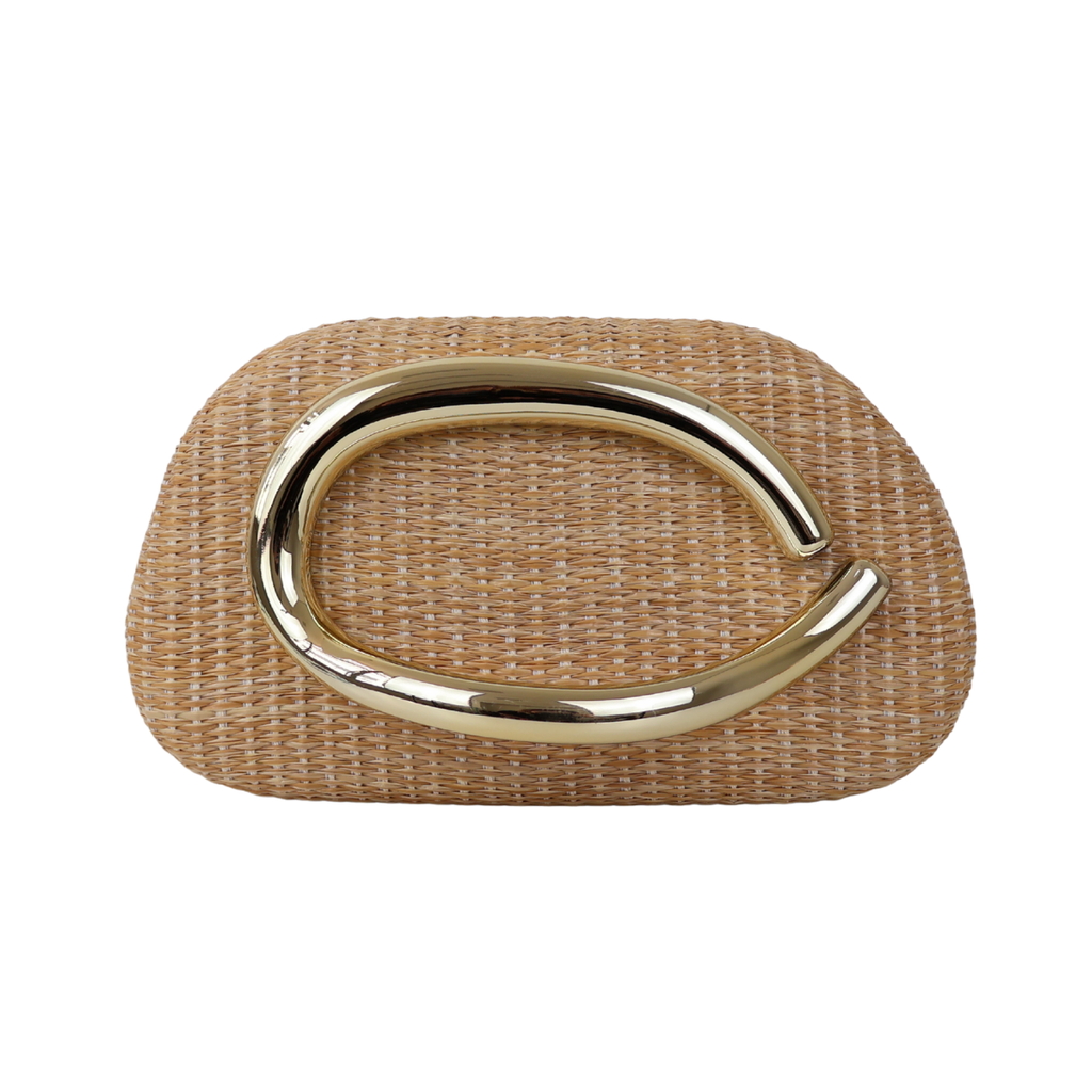 Bolsa Clutch Festa Palha - ReUse