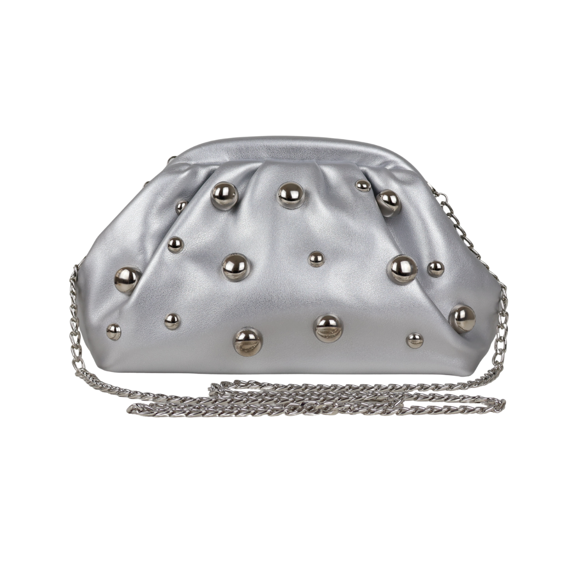 Bolsa de Festa Pouch Courvin Prata