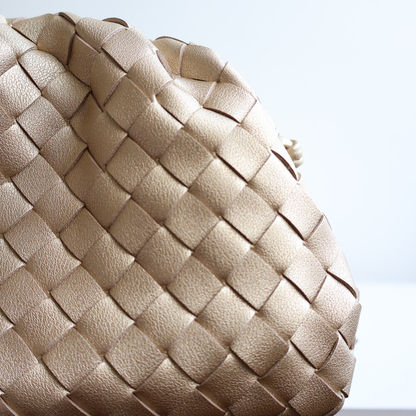 Bolsa Festa Pouch Courvin Dourada