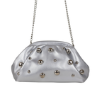 Bolsa de Festa Pouch Courvin Prata
