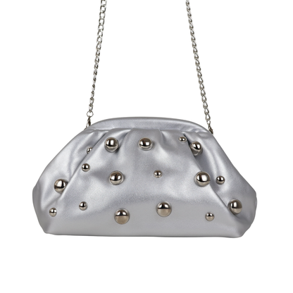 Bolsa de Festa Pouch Courvin Prata