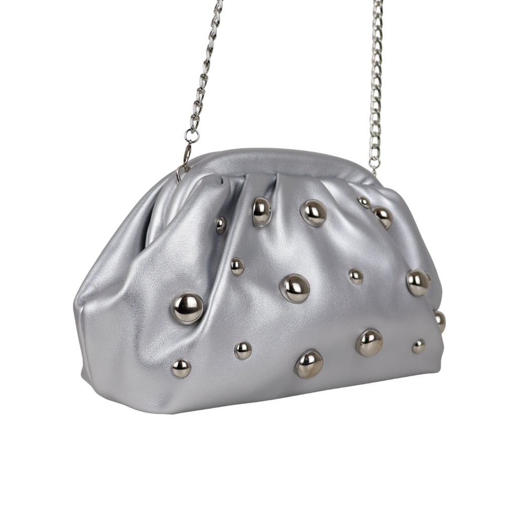 Bolsa de Festa Pouch Courvin Prata