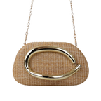 Bolsa Clutch Festa Palha - ReUse
