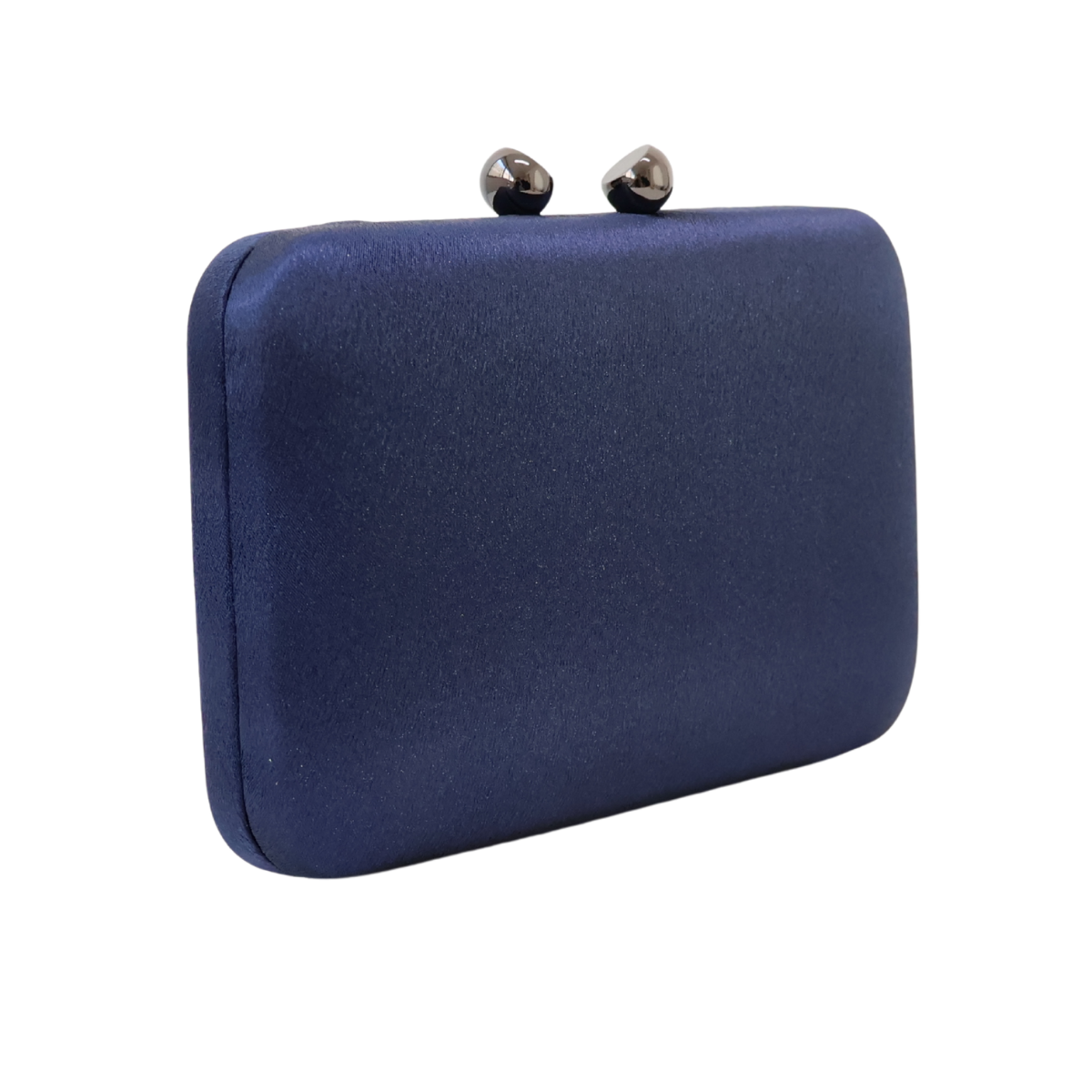 Bolsa Clutch Festa Cetim Azul Marinho