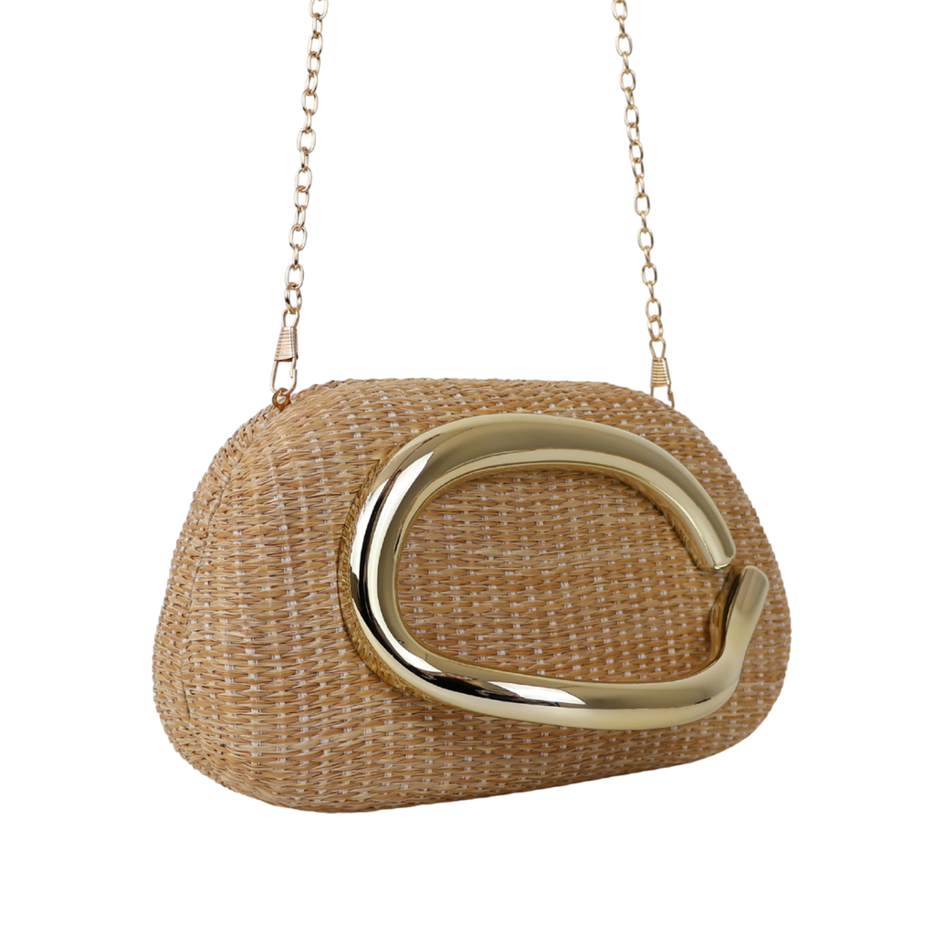 Bolsa Clutch Festa Palha - ReUse