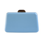 Bolsa Clutch Festa Azul Celeste