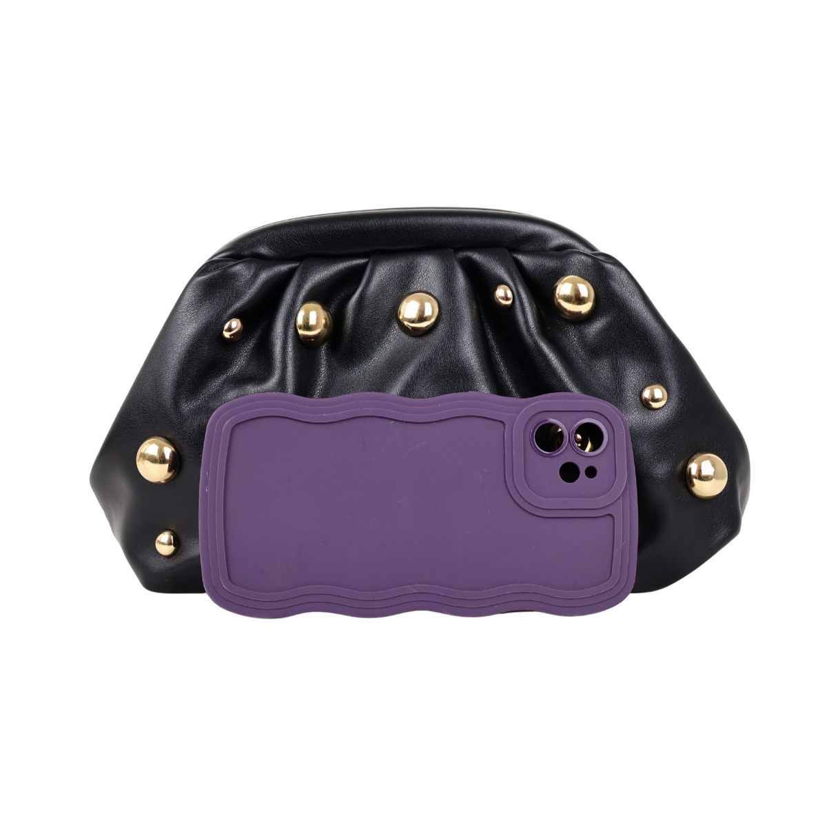 Bolsa de Festa Pouch Courvin Preta - ReUse
