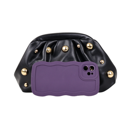 Bolsa de Festa Pouch Courvin Preta