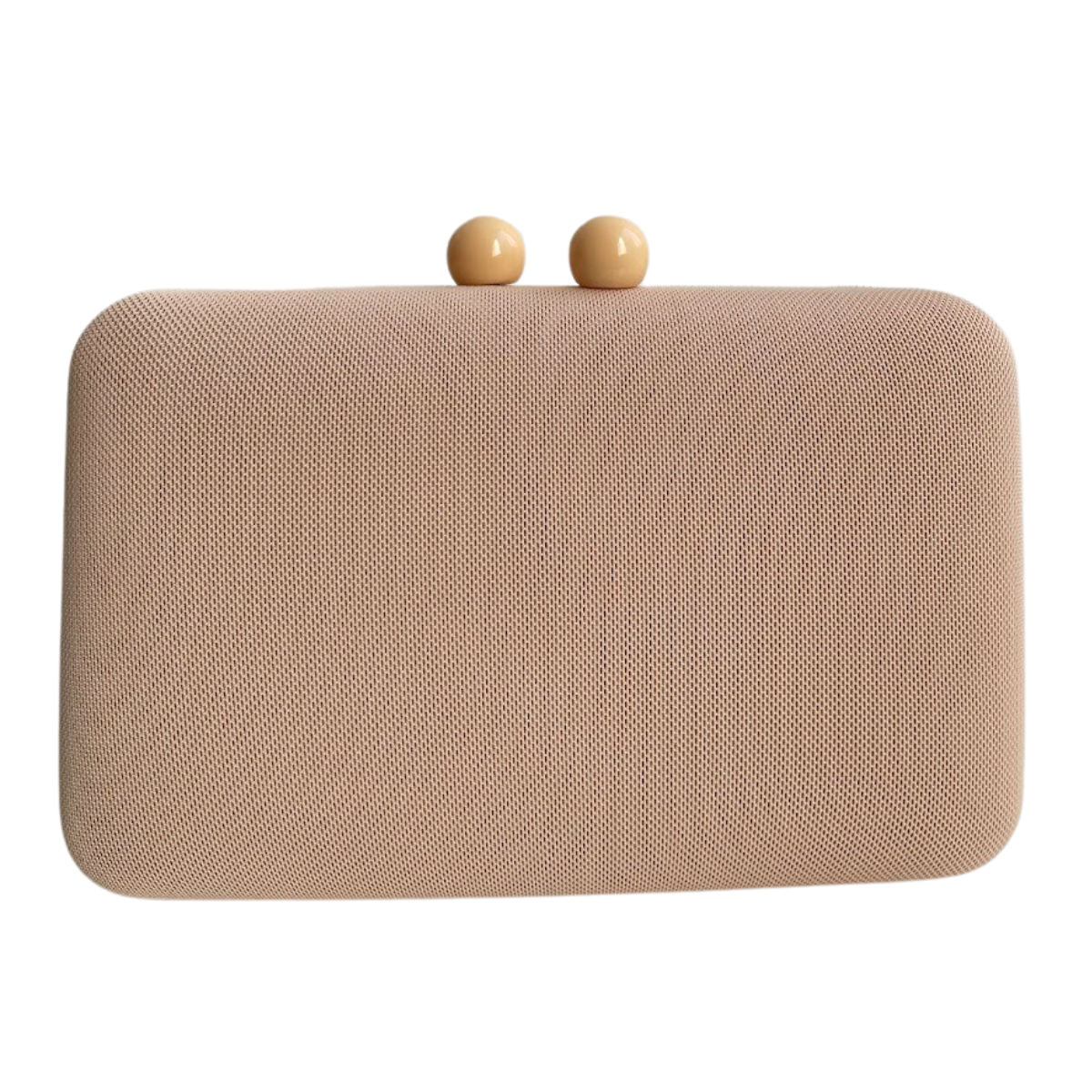 Bolsa Festa Clutch Nude Bege