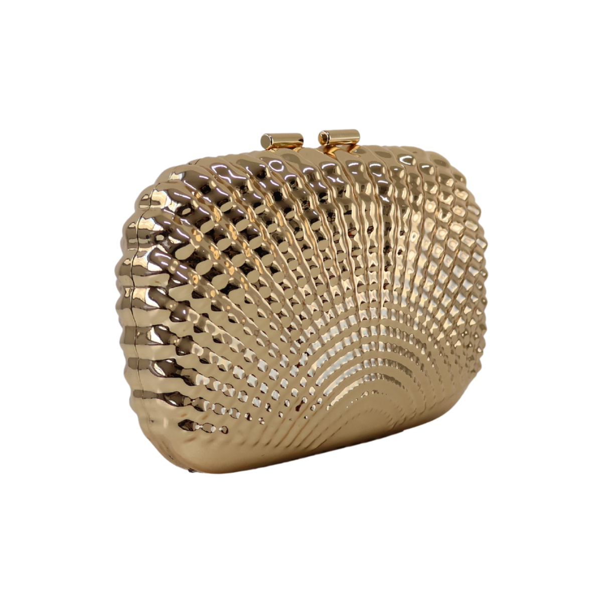 Bolsa de Festa Clutch Dourada Metalizada - ReUse