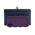 Bolsa Clutch Festa Azul Marinho