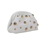 Bolsa de Festa Pouch Courvin Branca - ReUse
