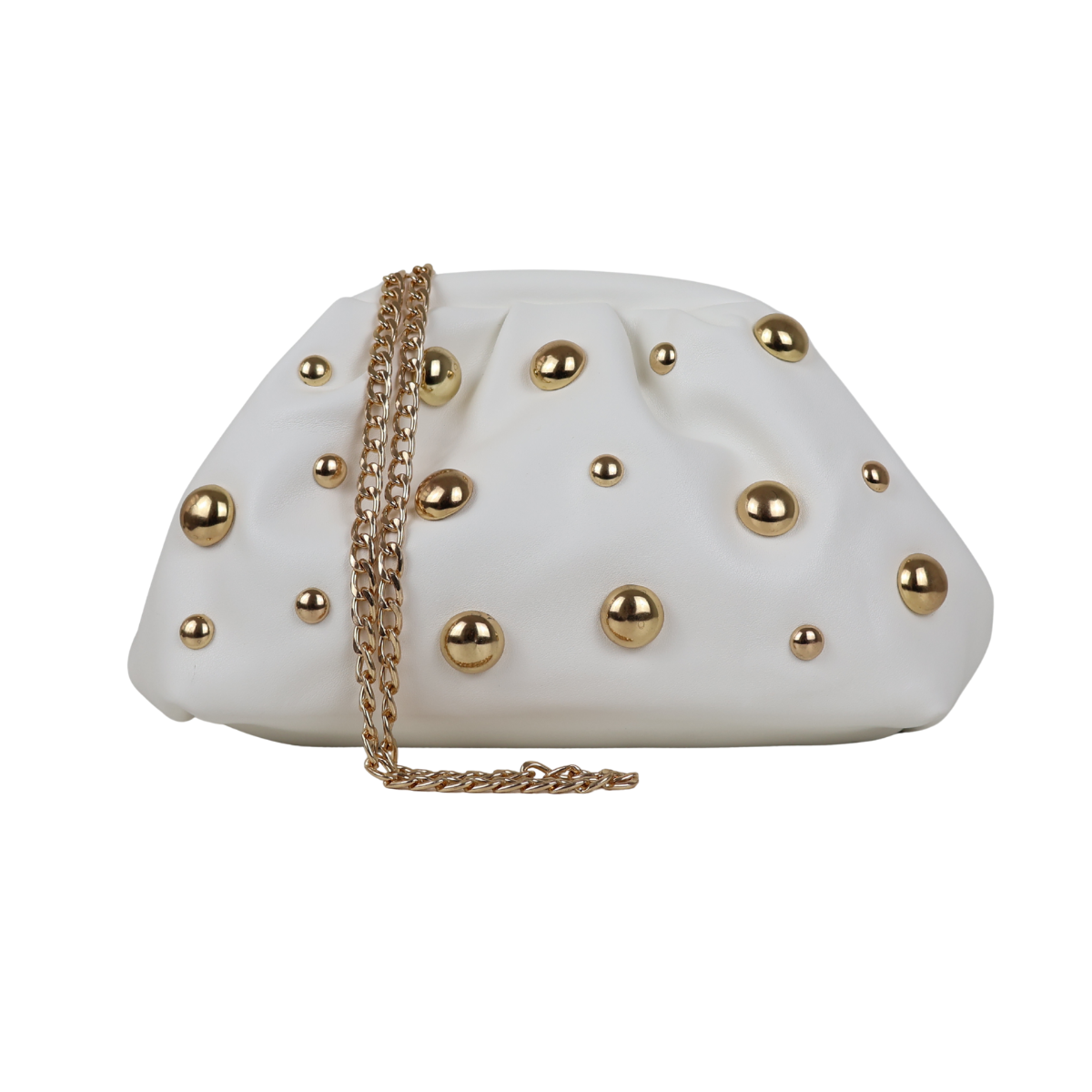 Bolsa de Festa Pouch Courvin Branca