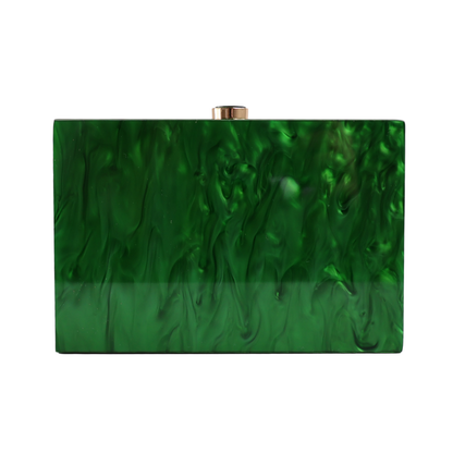 Bolsa Clutch Festa Acrílico Verde