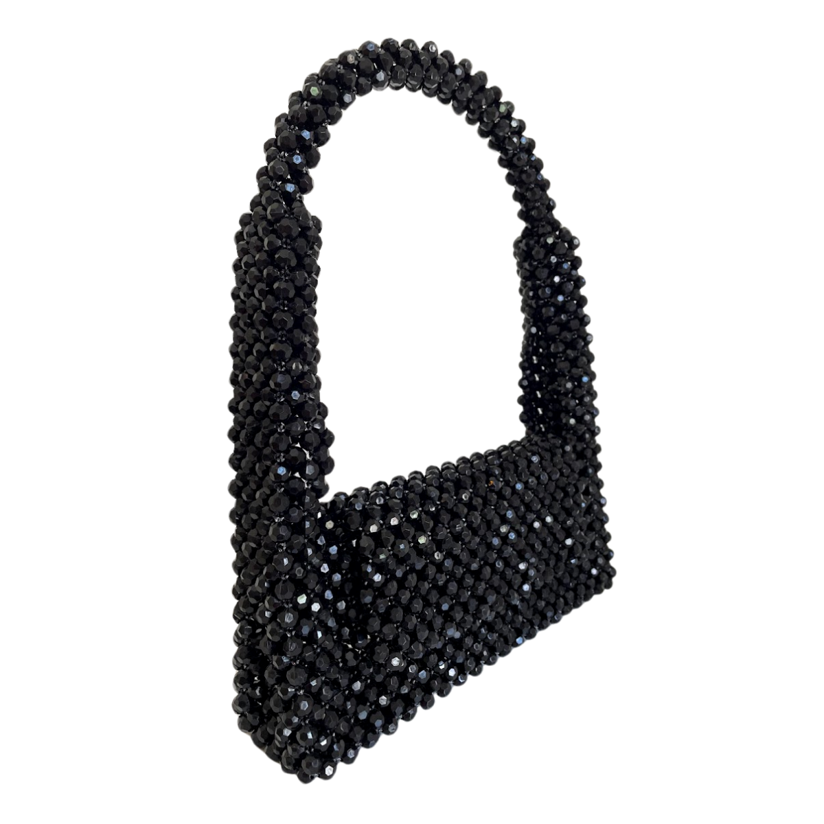 Bolsa de Festa Clutch Miçanga Preta - ReUse