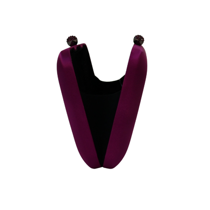 Bolsa Clutch Festa Cetim Fúcsia