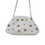 Bolsa de Festa Pouch Courvin Branca - ReUse