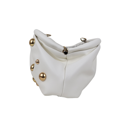 Bolsa de Festa Pouch Courvin Branca