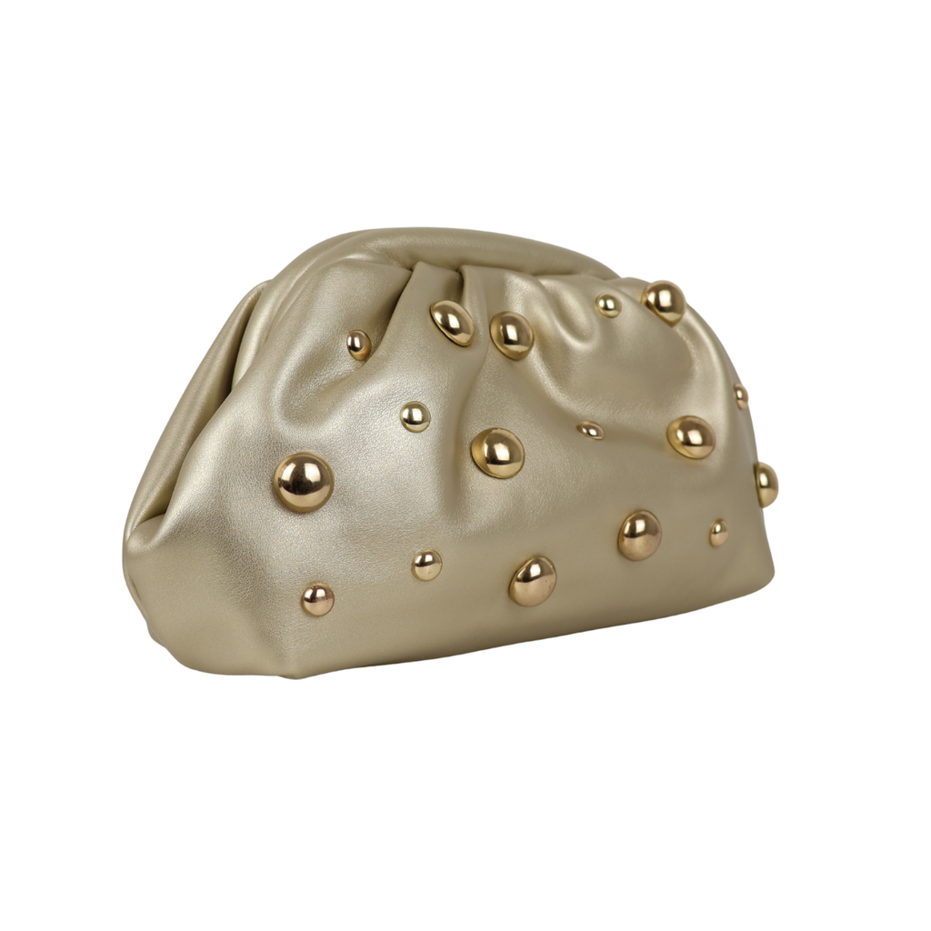 Bolsa de Festa Pouch Courvin Dourada - ReUse