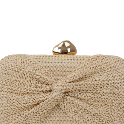 Bolsa Clutch Festa Palha