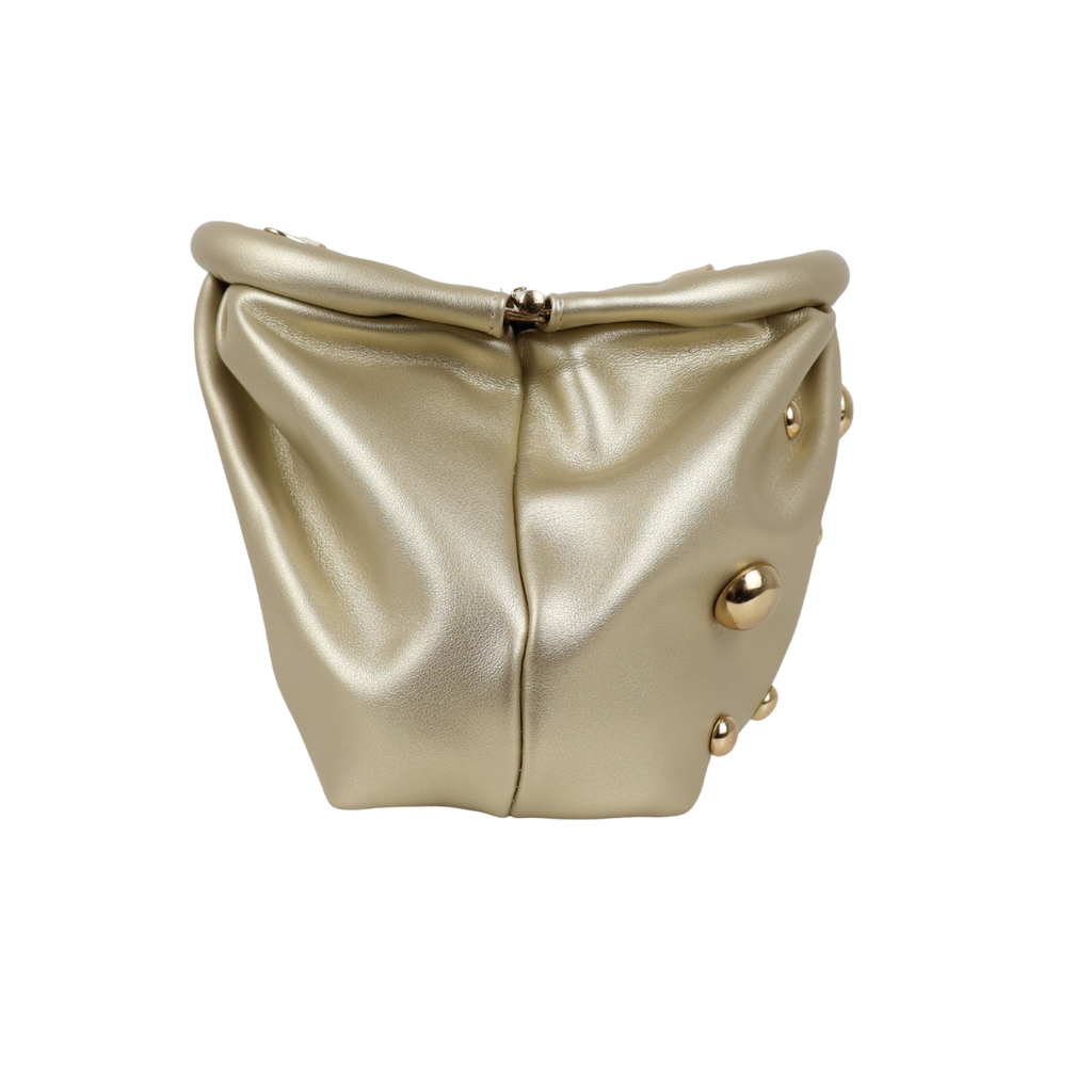 Bolsa de Festa Pouch Courvin Dourada - ReUse