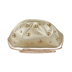 Bolsa de Festa Pouch Courvin Dourada - ReUse