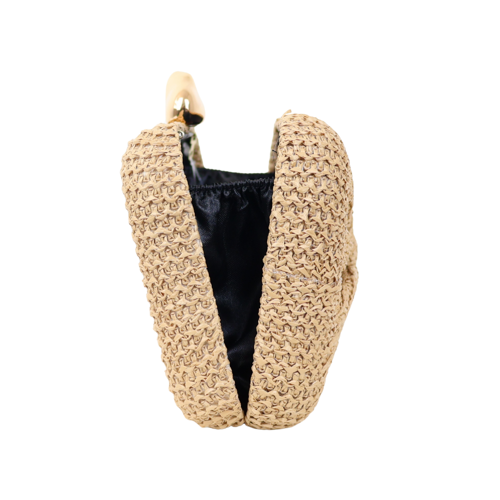 Bolsa Clutch Festa Palha