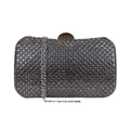 Bolsa Festa Clutch Strass Prata Escuro - ReUse
