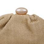 Bolsa Festa Pouch Palha Bege