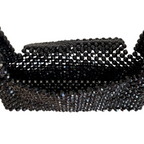 Bolsa de Festa Clutch Miçanga Preta - ReUse