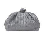 Bolsa Festa Pouch Palha Prata