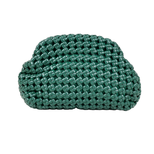 Bolsa de Festa Pouch Tressê Verde