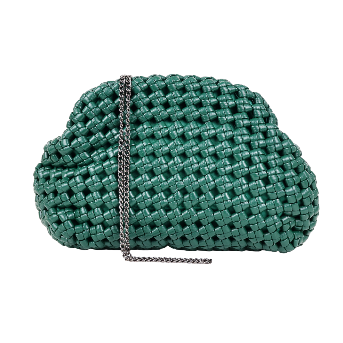 Bolsa de Festa Pouch Tressê Verde