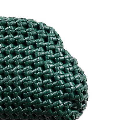 Bolsa de Festa Pouch Tressê Verde