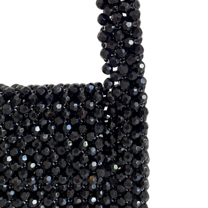 Bolsa de Festa Clutch Miçanga Preta - ReUse