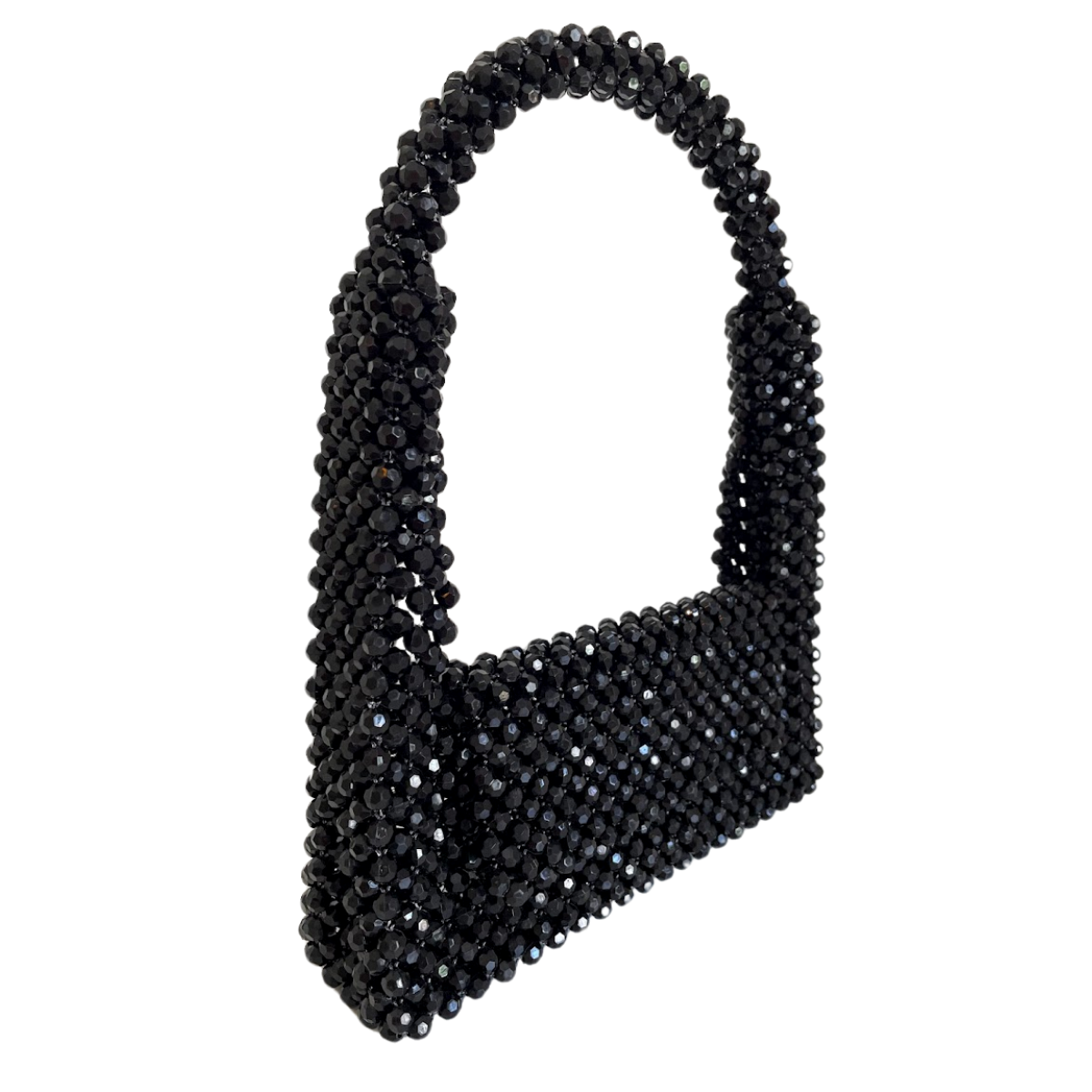 Bolsa de Festa Clutch Miçanga Preta - ReUse