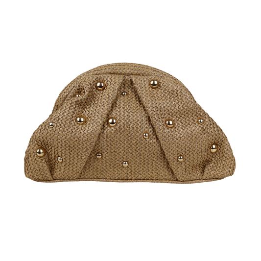 Bolsa Festa Pouch Palha Bege