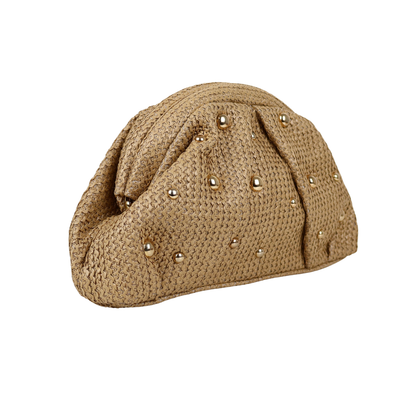 Bolsa Festa Pouch Palha Bege