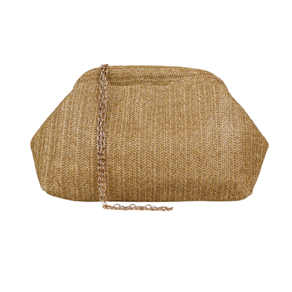 Bolsa Festa Pouch Palha Bege