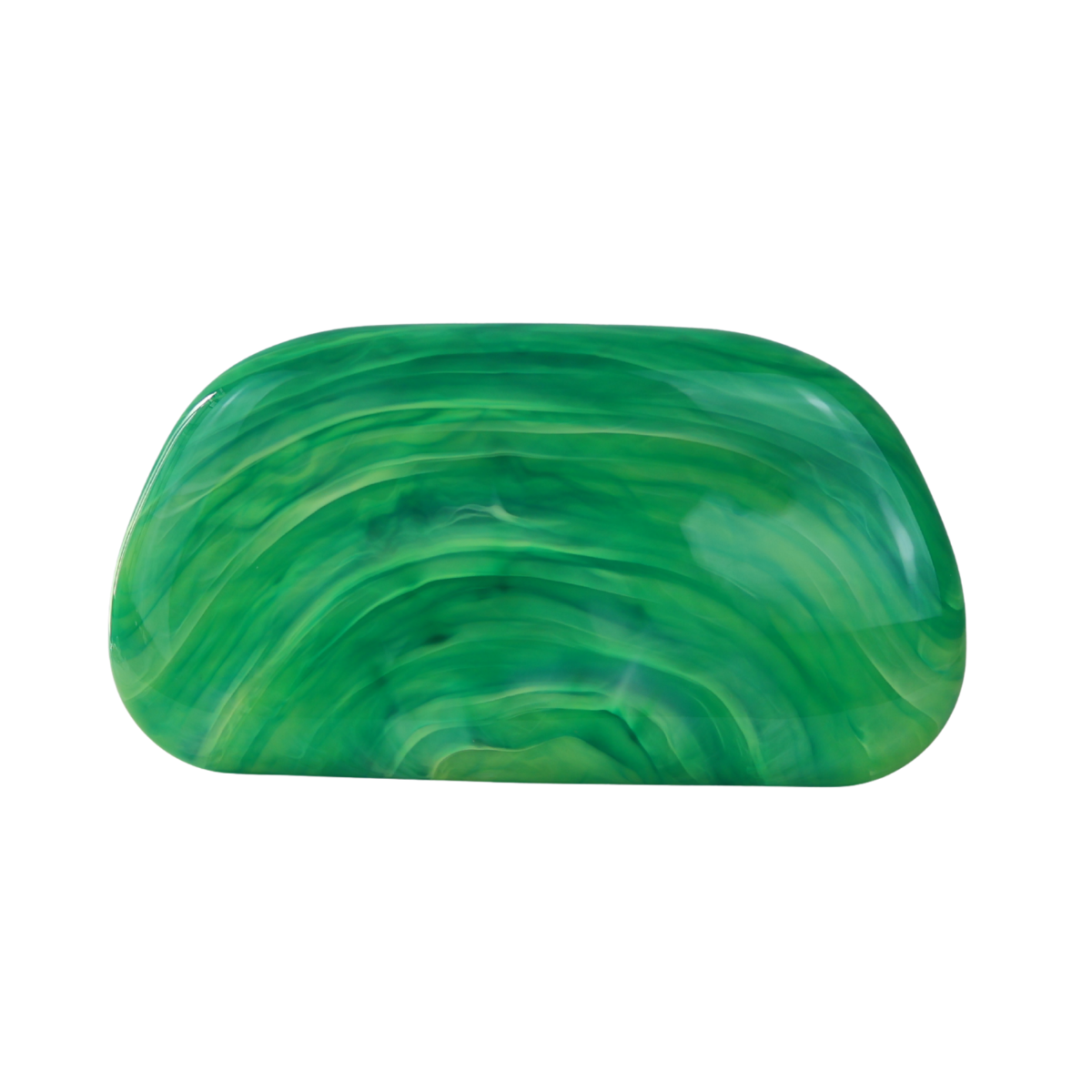 Bolsa de Festa Clutch Acrílico Verde