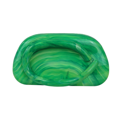 Bolsa de Festa Clutch Acrílico Verde